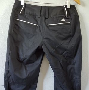 Adidas Climalite Black & White Capri Golf Pant